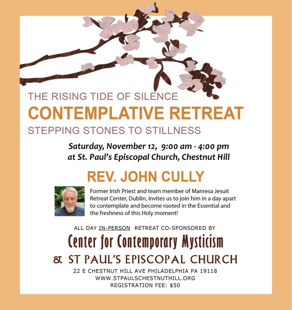 Contemplative Retreat with The Rev. John Cully - St. Paul's Episcopal ...