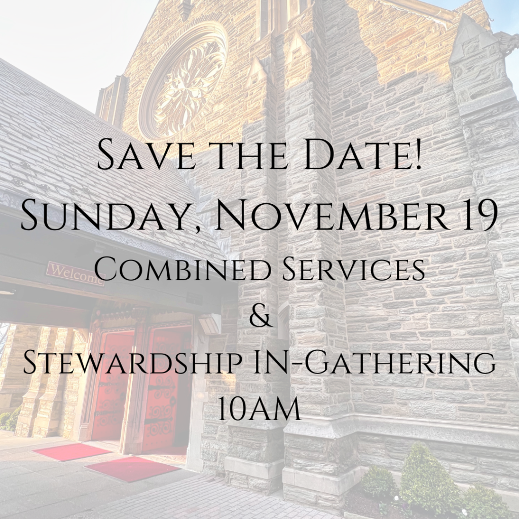 Sunday, November 19 Stewardship InGathering St. Paul's Episcopal Church